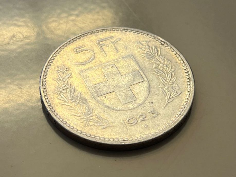 Alle Münzen: 5 Franken 1923, Sehr schön!!! – Gebraucht aus Tägerwilen von Beata1sager 3