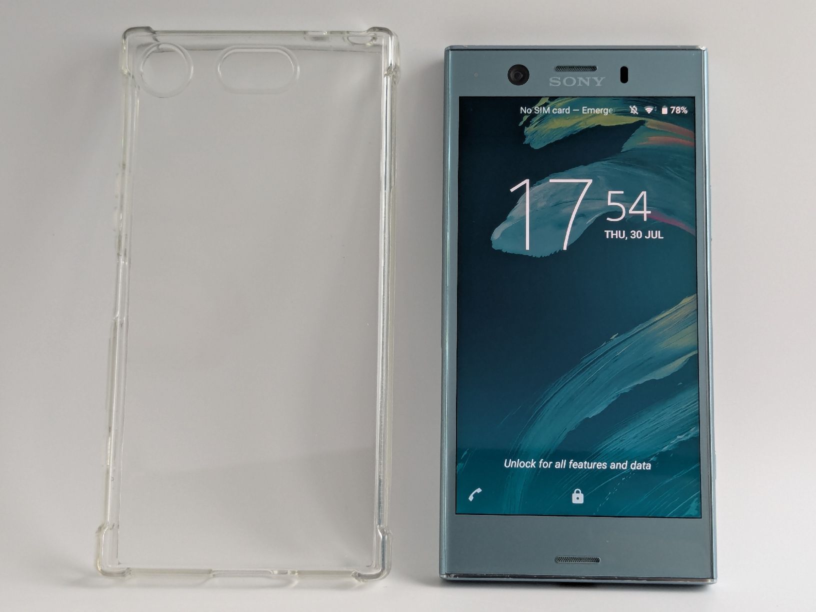 Sony Portables: Sony Xperia XZ1 Compact Dual SIM light blue good condition – D'occasion à Grenchen par gabifp 3
