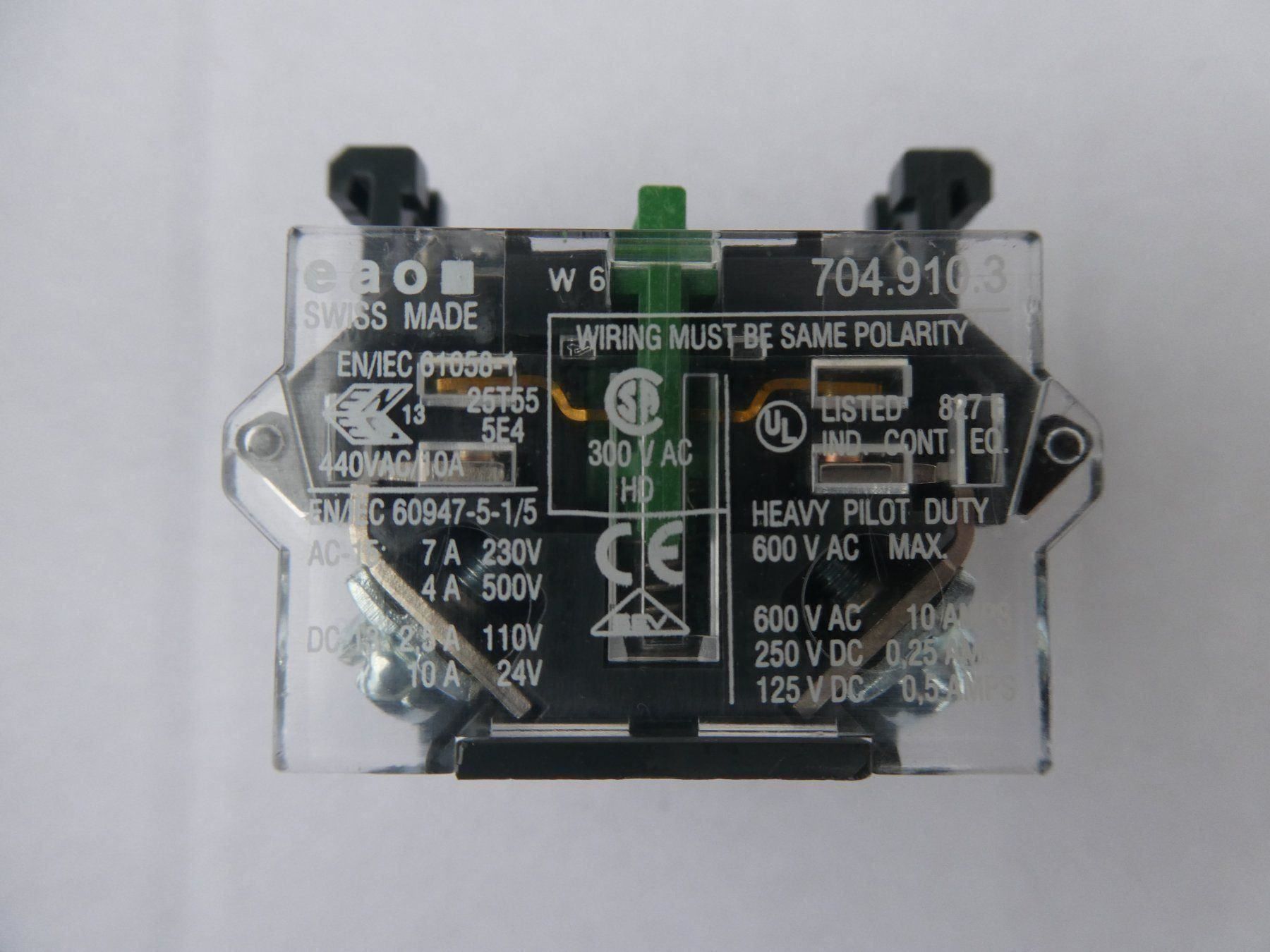 Componenti elettronici: EAO Schaltelement (2x NO) – Nuovo (secondo la descrizione) da Fulenbach venduto da Hach0