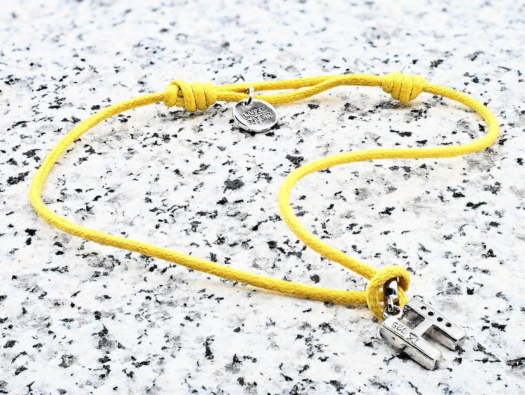 Bracciali & Braccialetti: Gelbes Silver Lockit Armband von LUXENTER – Usato da Dürnten venduto da puumies 4