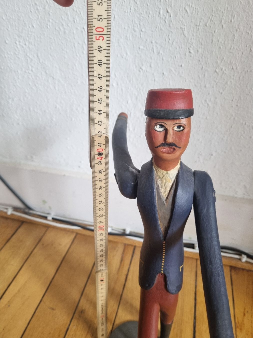 Sculture & Statue: Antike Holzfigur, beweglichen Gliedern! – Usato da Schaffhausen venduto da Leveron13 2