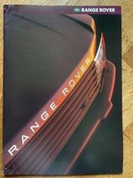 RANGE ROVER Prospekt 1996 1997 CH-Ausgabe deutsch 56-seitig