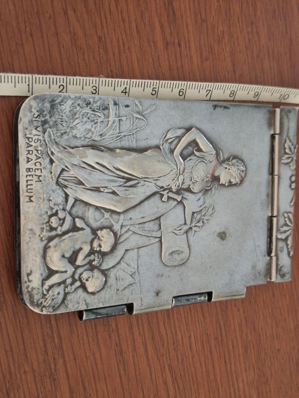 Libri: Antikes Notizbuch mit Silber Einband Jugendstil Emile Dropsy – Usato da Russikon venduto da eunicetungol 2