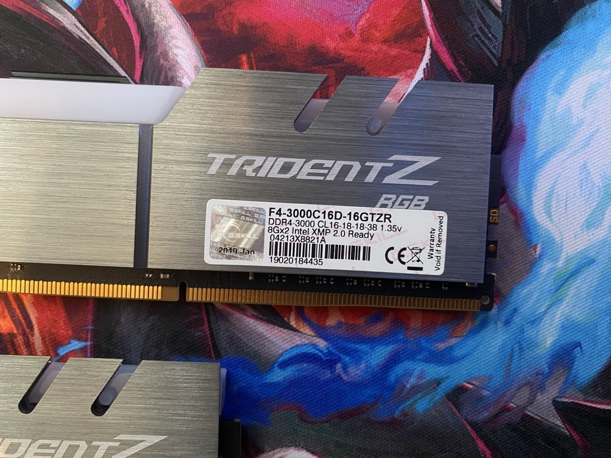 Componenti elettronici: G.Skill TridentZ RGB DDR4 16GB Ram Funktionert! – Usato da Wermatswil venduto da finest112 2