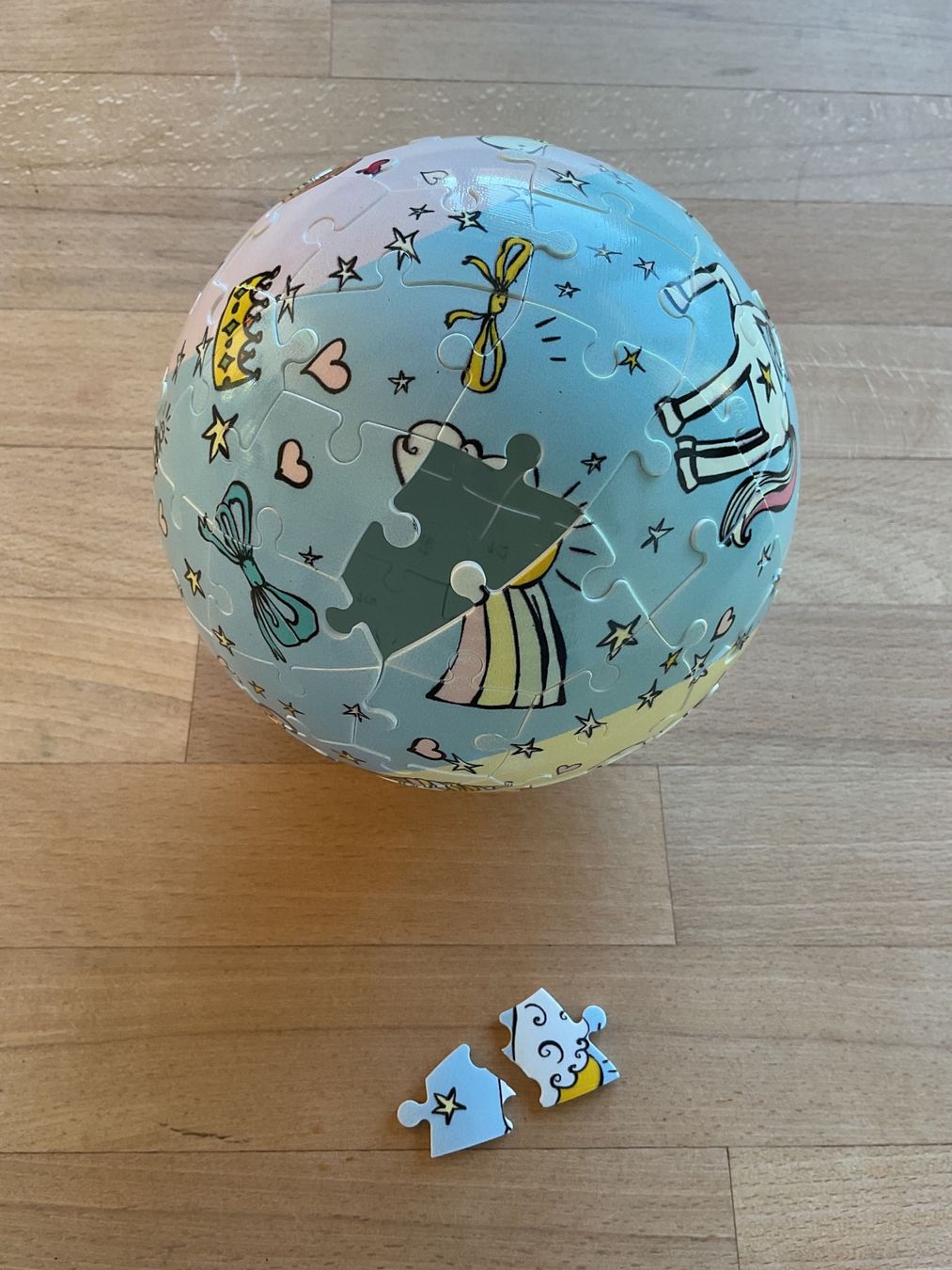 Ravensburger Puzzles: Ravensburger 3D Puzzle Ball Einhorn – Gebraucht aus Anglikon von TripleG 6