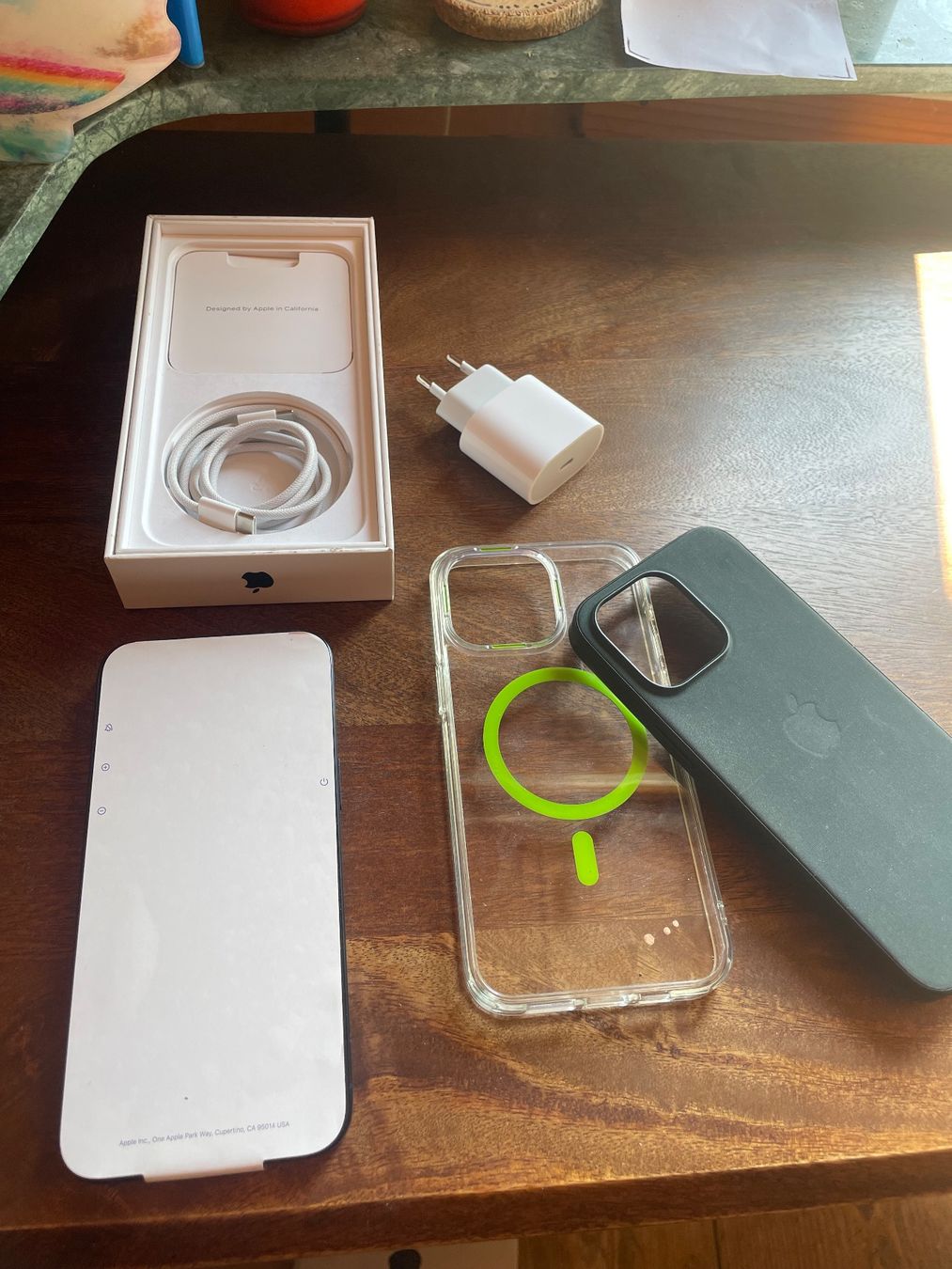 Apple Handys / Smartphones: IPhone 15 Pro Max, Blue Titanium, 256GB – Neu (gemäss Beschreibung) aus Algetshausen von MRCACTUS 8