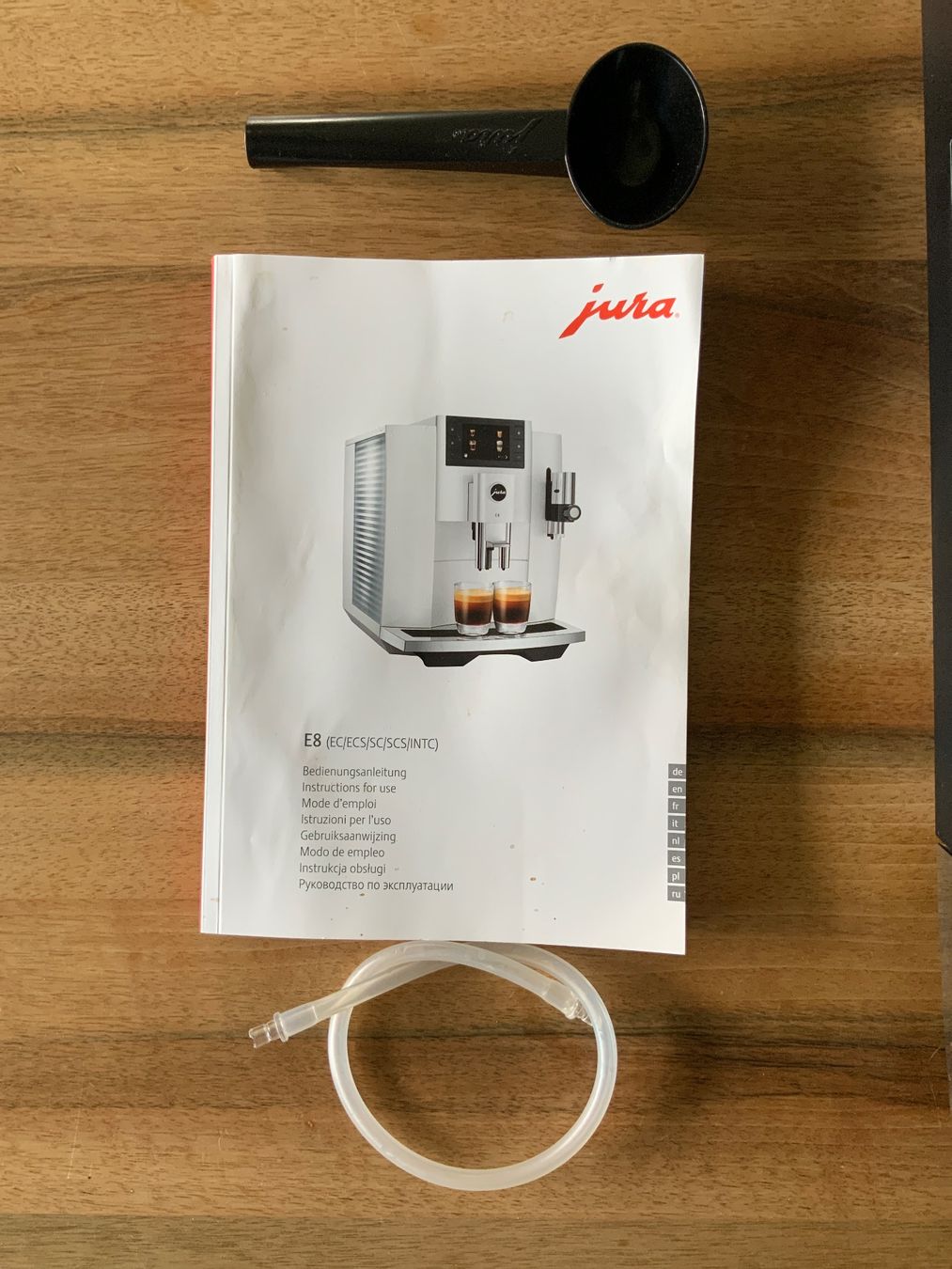 Jura Macchine per caffè & Macchine per espresso: Jura E 8 Dark Inox (SC) Kaffeemaschine – Usato da Stans venduto da eb53 2