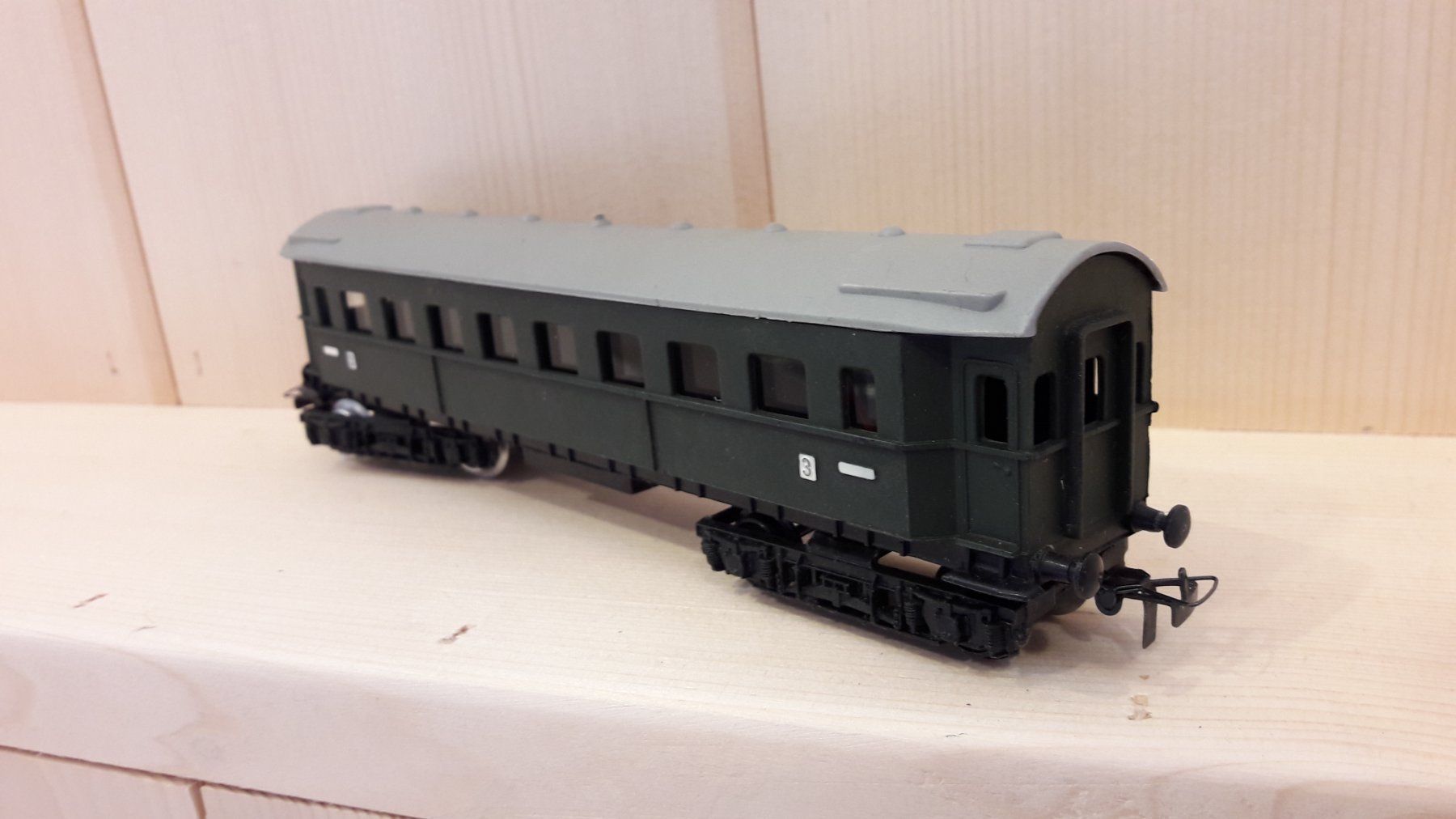 Modellini di ferrovie: Schicht HO DC : voiture 3ème classe – Usato da Buttes venduto da Cafe2005 5