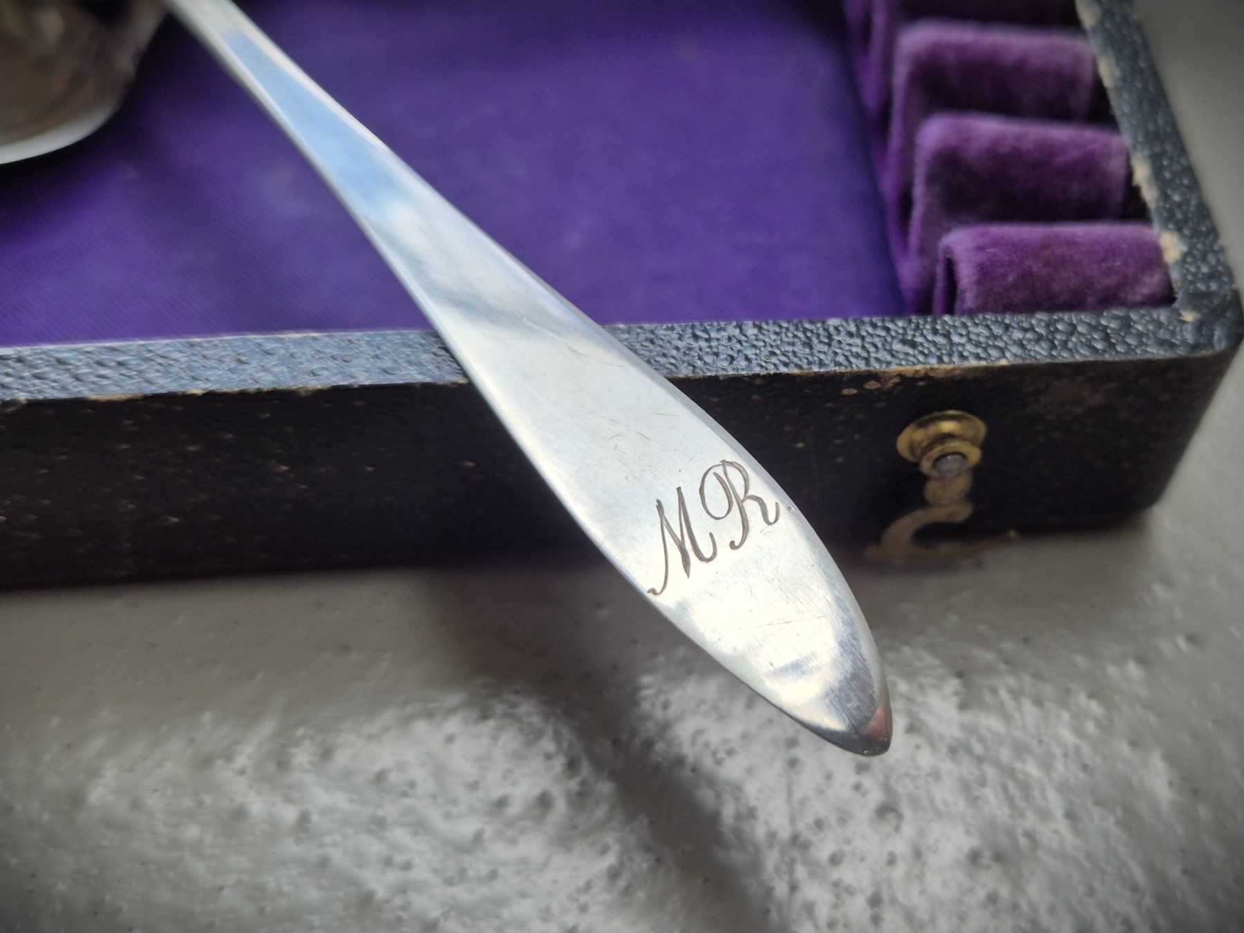 Löffel: 6 Kaffeelöffeli 13 Lot Biedermeier – Gebraucht aus Zürich von brinkosos 3