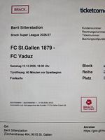 2× FC ST. GALLEN FCSG - FC Vaduz