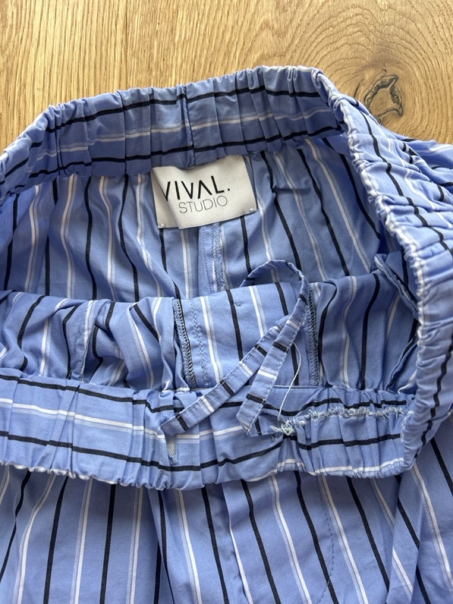 Pantaloni: Vival Studio Hose blau gestreift – Usato da Winterthur venduto da LF19 2