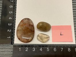 Rutil Quarz Edelstein / Heilstein