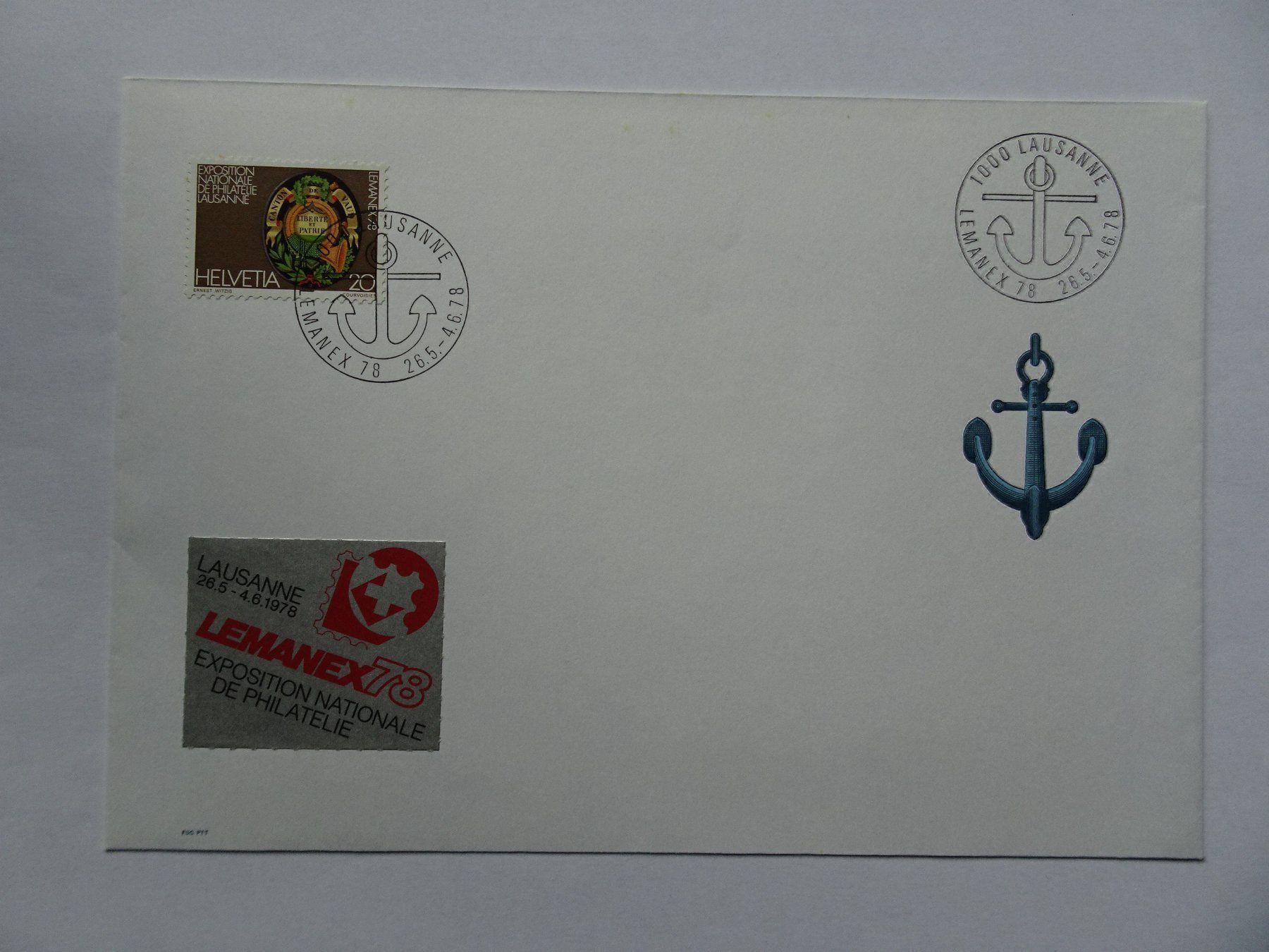 Alle Briefmarken: LEMANEX 1978 – Neu (gemäss Beschreibung) aus Aadorf von Chnorli-Furz 1