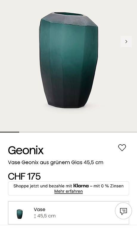 Vasi & Recipienti: 2 Designervasen (sehr gross) – Nuovo (secondo la descrizione) da St. Gallen venduto da Alina.33 2