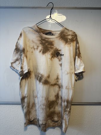 Carhartt WIP T-Shirt Tie Dye weiss beige braun L