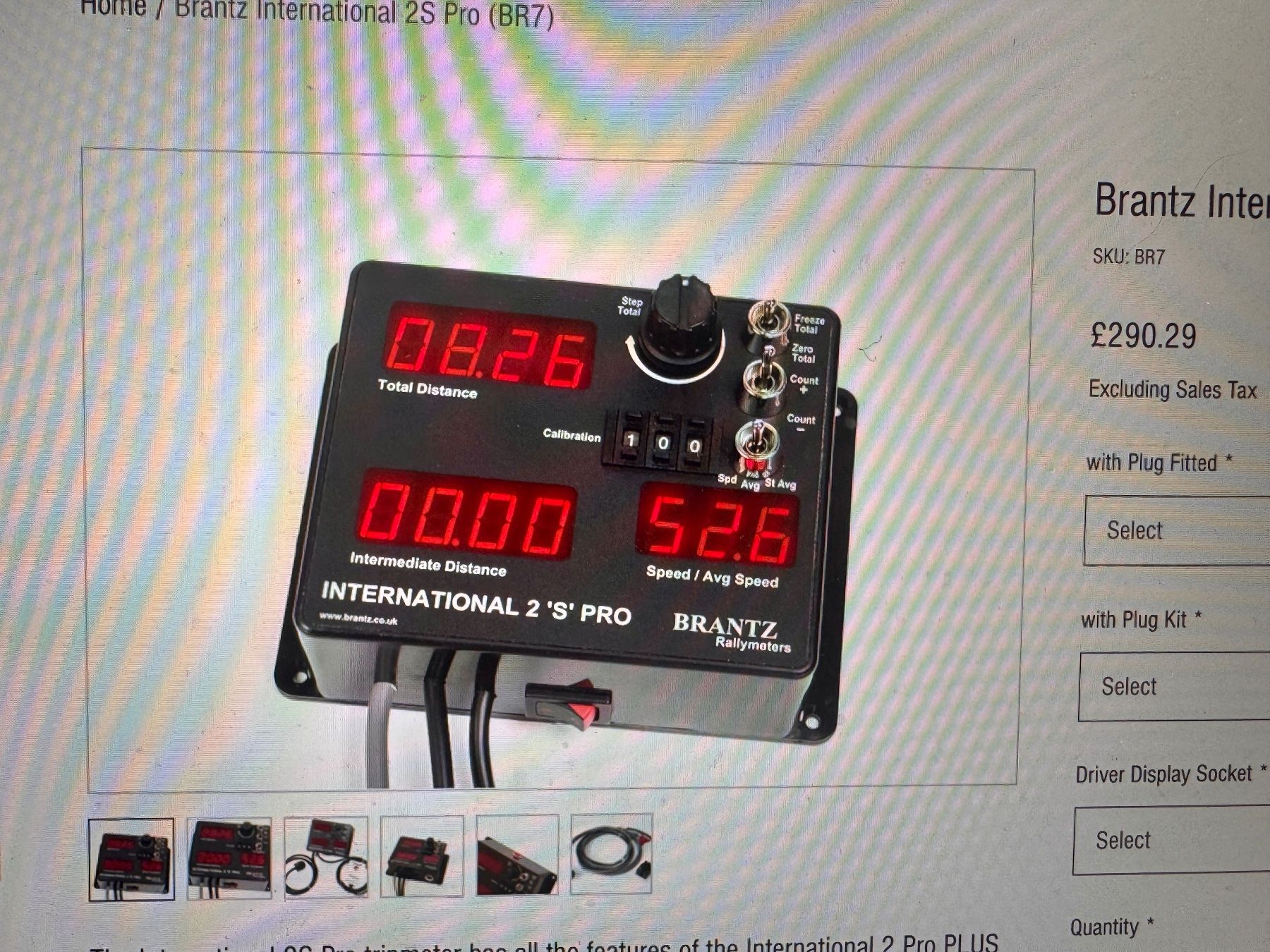Misurare: BRANZT RALLYMETERS / TRIPMETER – Nuovo e nell'imballaggio originale da Rümlang venduto da Miscellanico