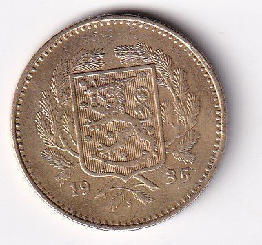 Tutti le monete: Finnland 10 markkaa 1935 rar – Usato da Neuchâtel venduto da karlpierrino