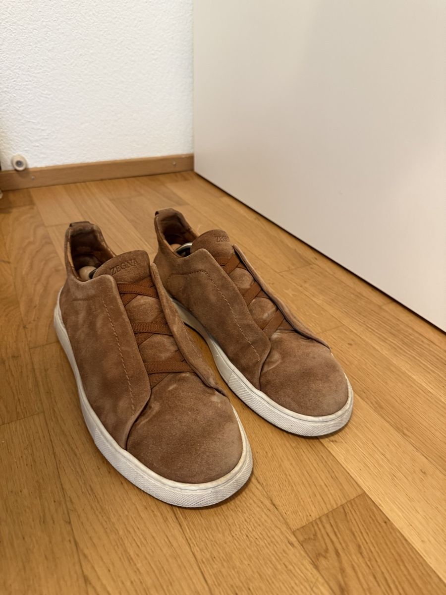 Zegna Scarpe da uomo: Zegna Triple Stitch 46 – Usato da Ibach venduto da fashionrenewable 1