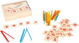 Maths Niveau primaire - Jeu éducatif en bois ( NEUF )