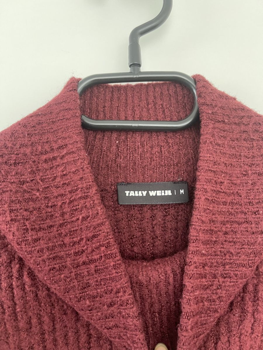 Maglioni & Felpe: Burgunder Strickpullover für Damen – Usato da Neuenegg venduto da aba_g85b 1