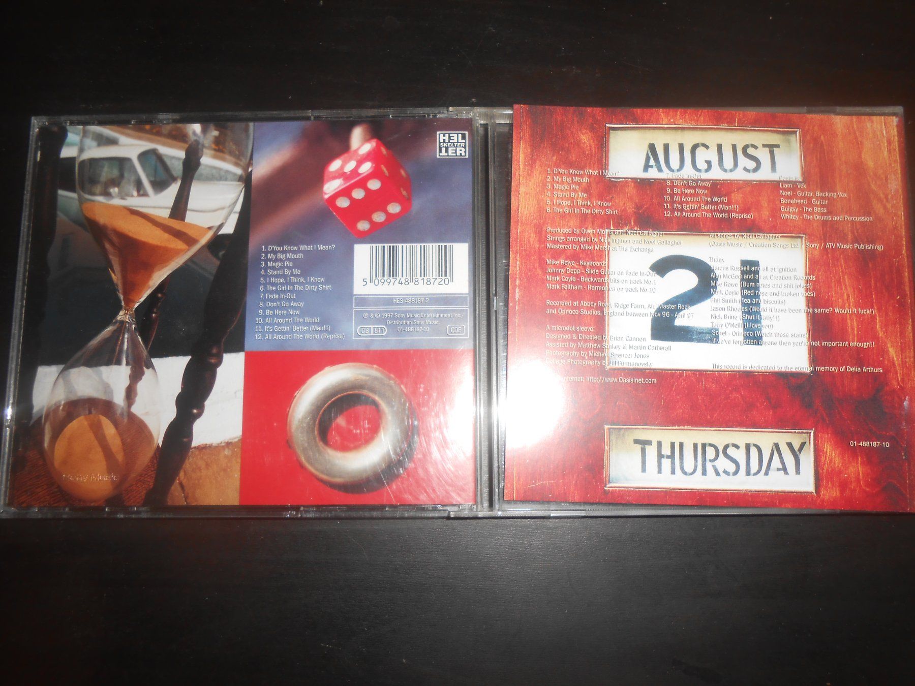 CDs: Oasis – Be Here Now / 1997 – Gebraucht aus Aarberg von witchhunter01 1