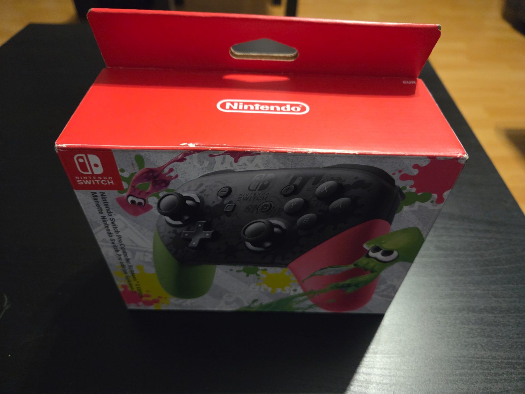 Nintendo Manettes: Original Splatoon 2 - Pro Controller für Nintendo Switch 1&2 – D'occasion à Vilters par oOLinkOo 1