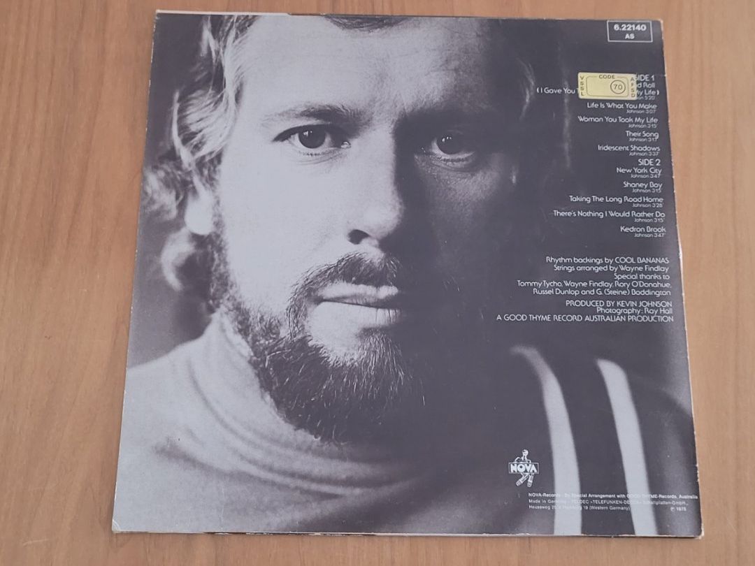 Dischi in vinile: LP  Kevin Johnson – Usato da Martigny venduto da MZ-67 1