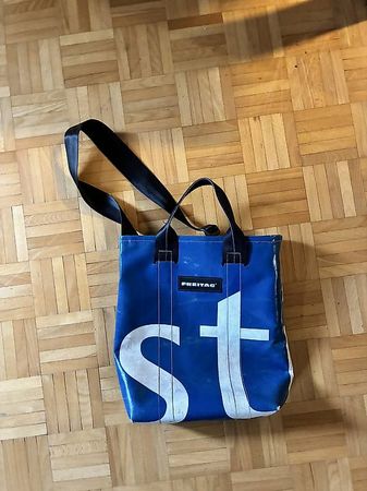FREITAG F202 LELAND  Blau/Weiss  Unikat