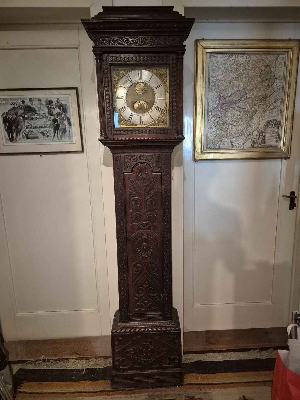 Orologi da terra & Orologi da parete: Grandfather clock environ 1700 – Usato da Chambrelien venduto da Zebz