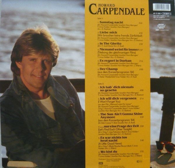 Dischi in vinile: Howard Carpendale – Howard Carpendale – Usato da Horn venduto da enigma66 1