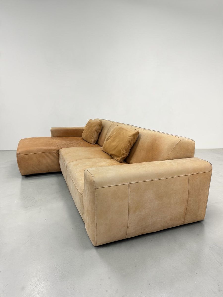 Sofas: Ecksofa, Vollanilinleder, Camel/Cognac – D'occasion à Bachenbülach par Sofalab.swiss 6