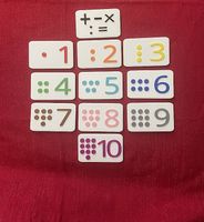 Card Numeriche stile Montessori stampa 3d