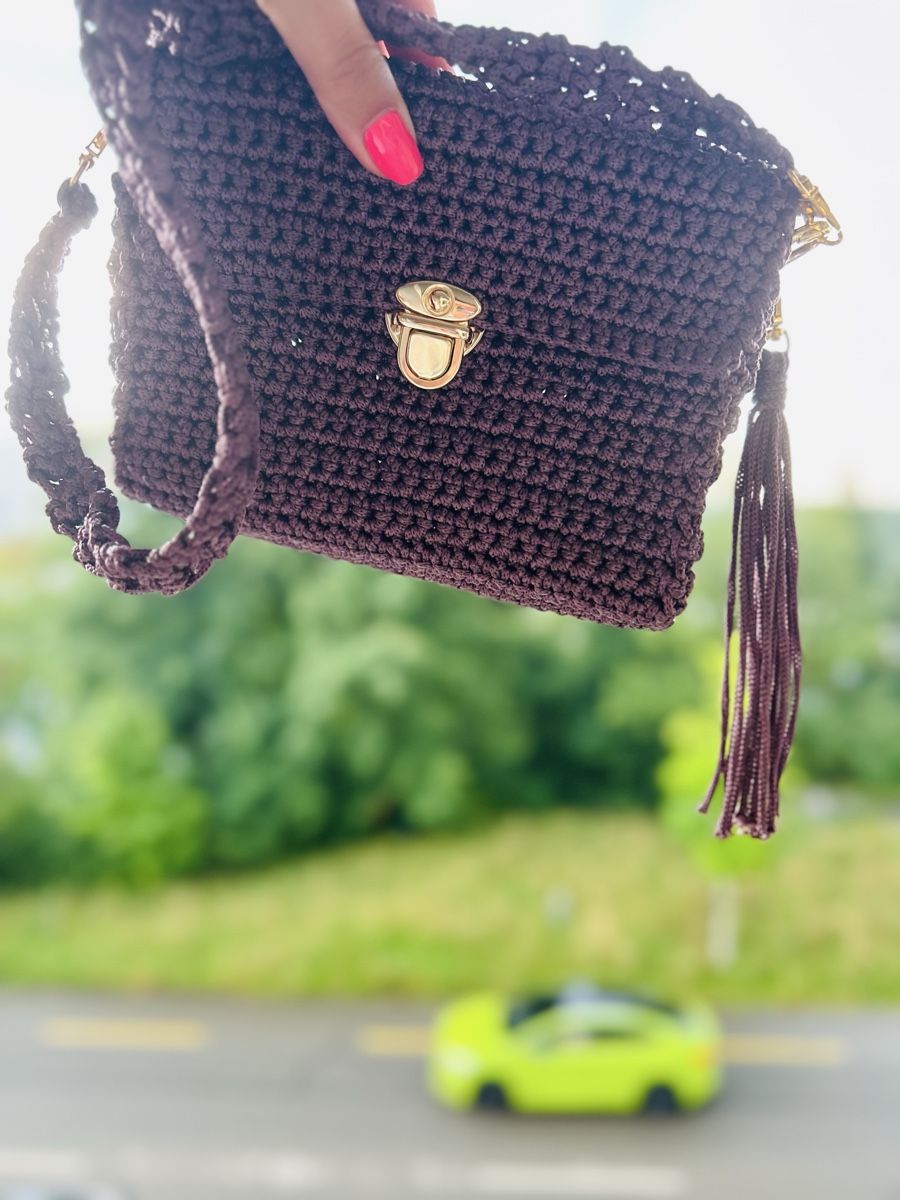 Boohoo Sacs femmes:     Handgemachte Schultertasche – Boho Stil  – Neuf avec emballage d'origine à Neuhausen par pro_9g72 2