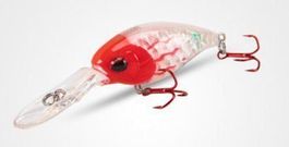 Wobbler Barsch Hecht - 5cm "Fire Skull"