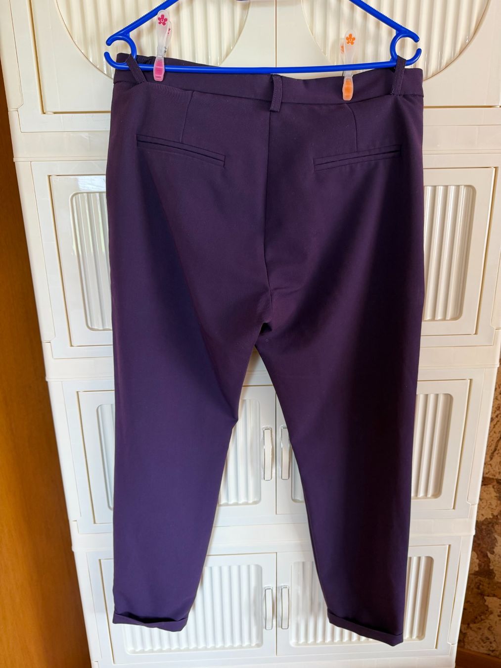 Pantaloni: Neue Stoffhose, Pflaume, Gr. M – Nuovo (secondo la descrizione) da Brunnenthal venduto da Eco07 3