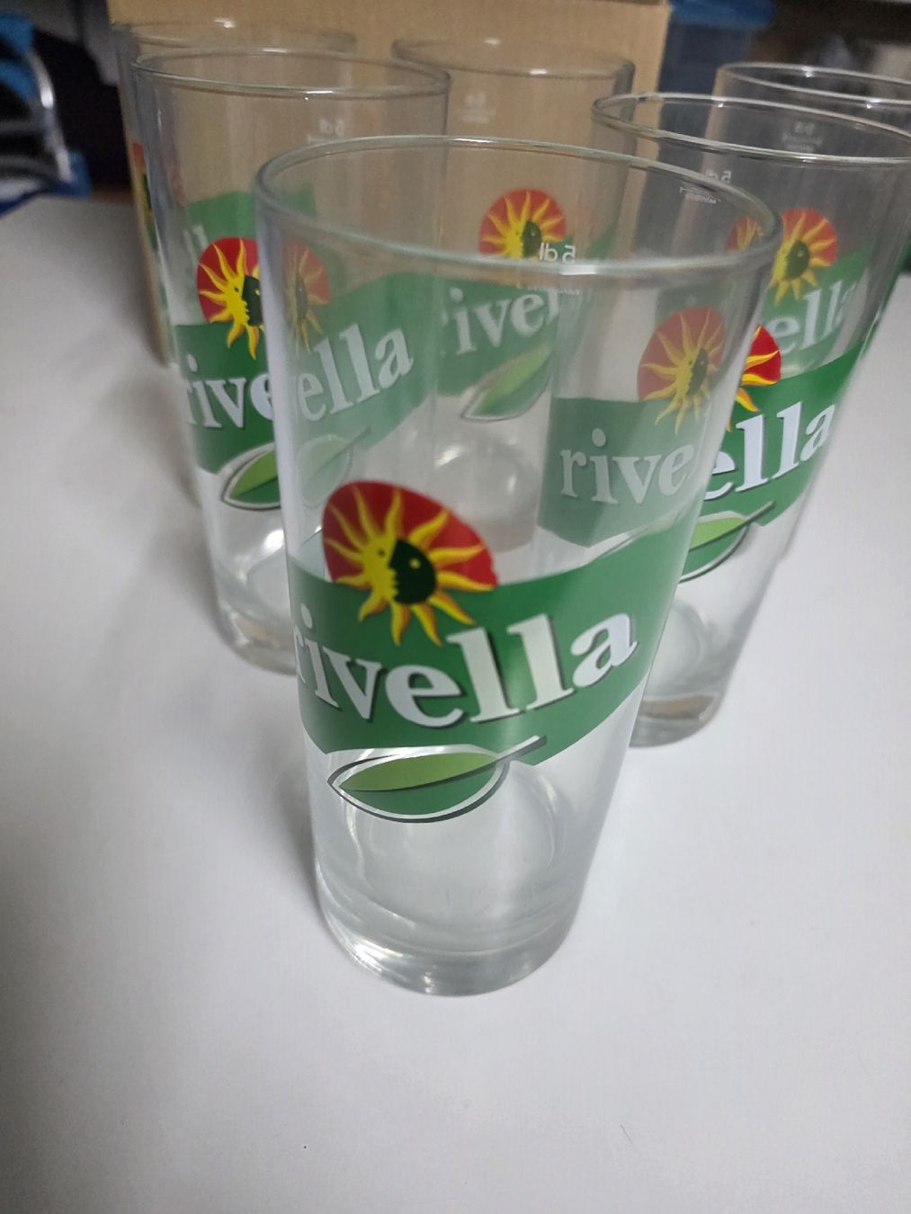 Bicchieri: Rivella Grün Gläser 6 Stk. 5 dl – Nuovo (secondo la descrizione) da Dorf venduto da Echo_Elements 2
