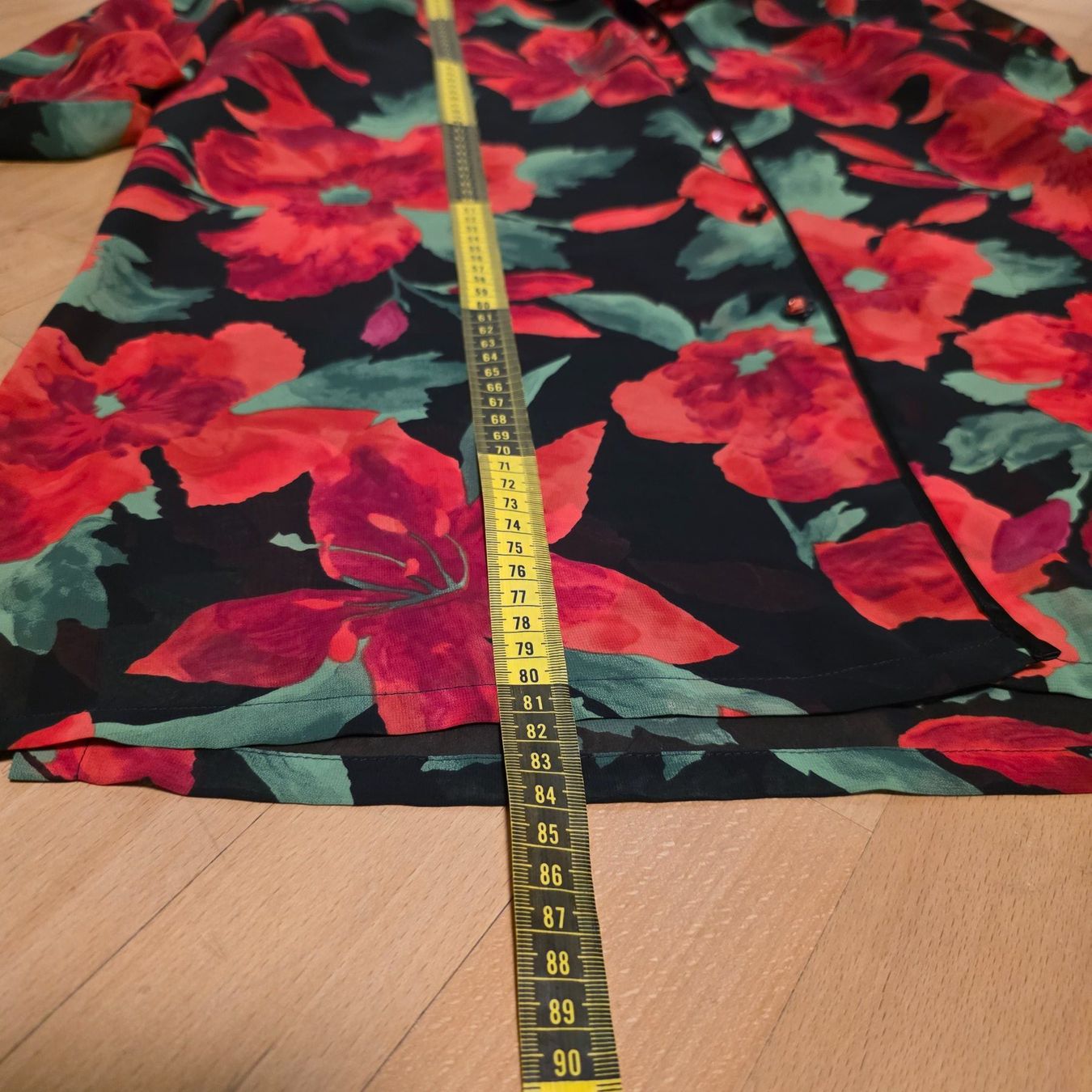 Camicette: Vintage Blumenbluse DELMOD INTERNATIONAL Größe 44 – Usato da Wald ZH venduto da CapLux 8