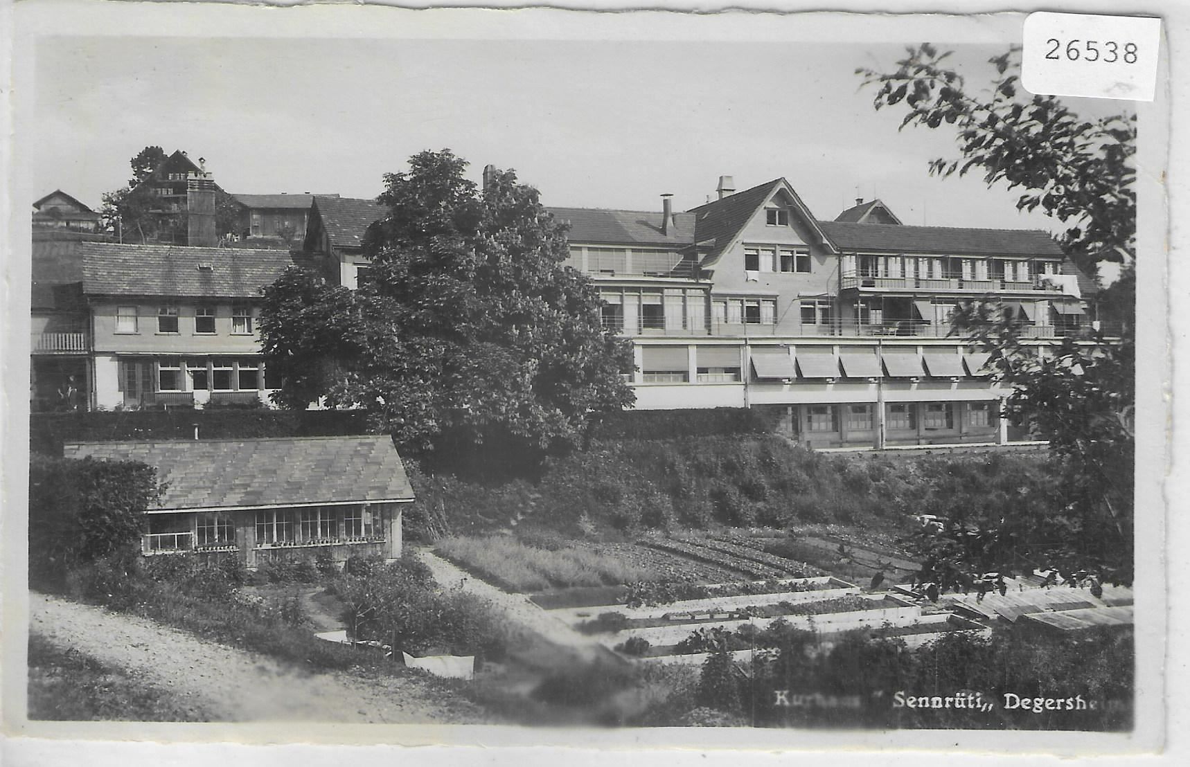 Cartoline postali: Kurhaus Sennrüti - Degersheim – Usato da Ettingen venduto da Kartenplanet