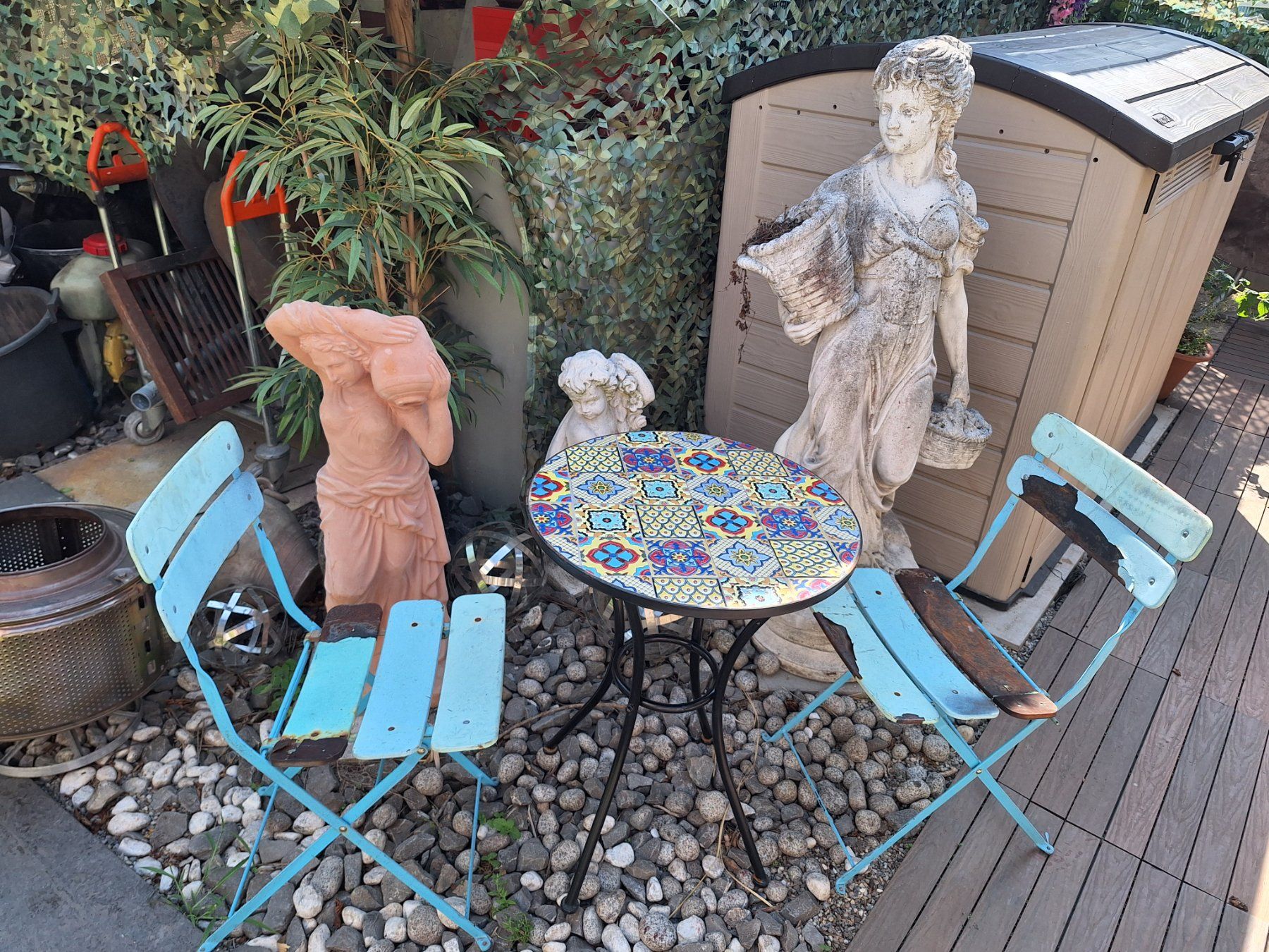 Stühle: Garten Stühle🤩 2 robuste Klappstühle – Gebraucht aus Schötz von Vulkan2 1