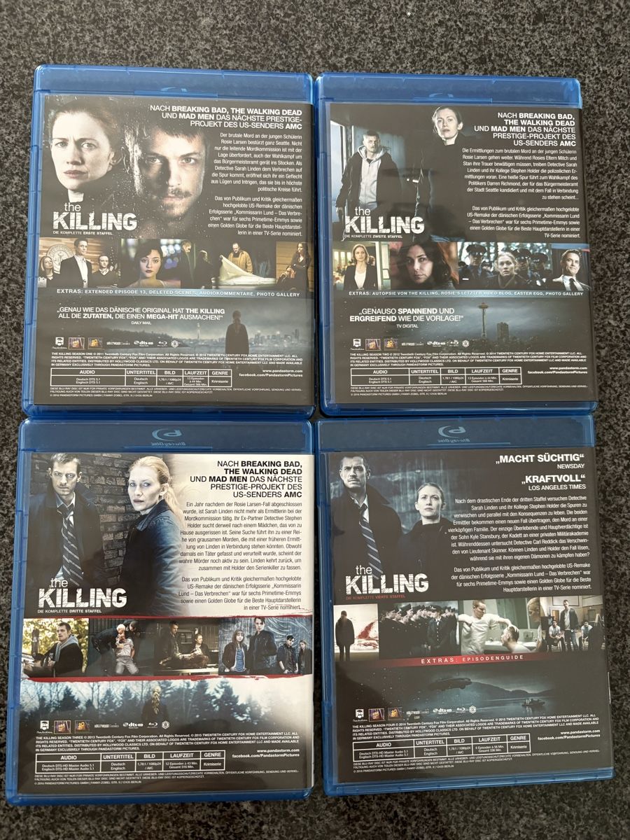 Tutti i DVDs: The Killing komplette Serie – Usato da Belpberg venduto da Ranukel 2