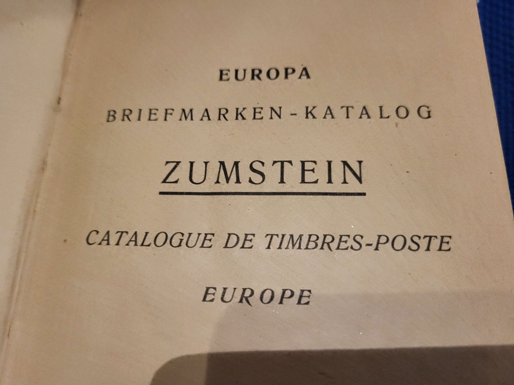 Libri: Briefmarkenkatalog Zumstein 1925 – Usato da Langnau i. E. venduto da Foodmaster 6