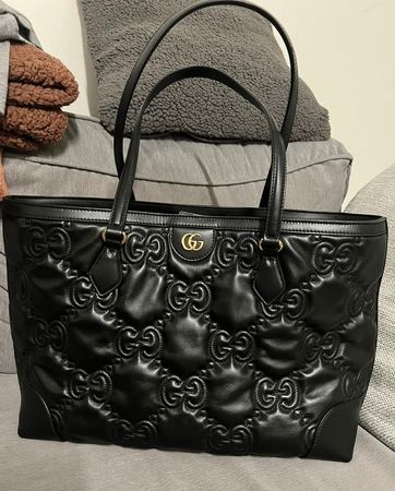 Gucci Tote/Shopper-Tasche, schwarz