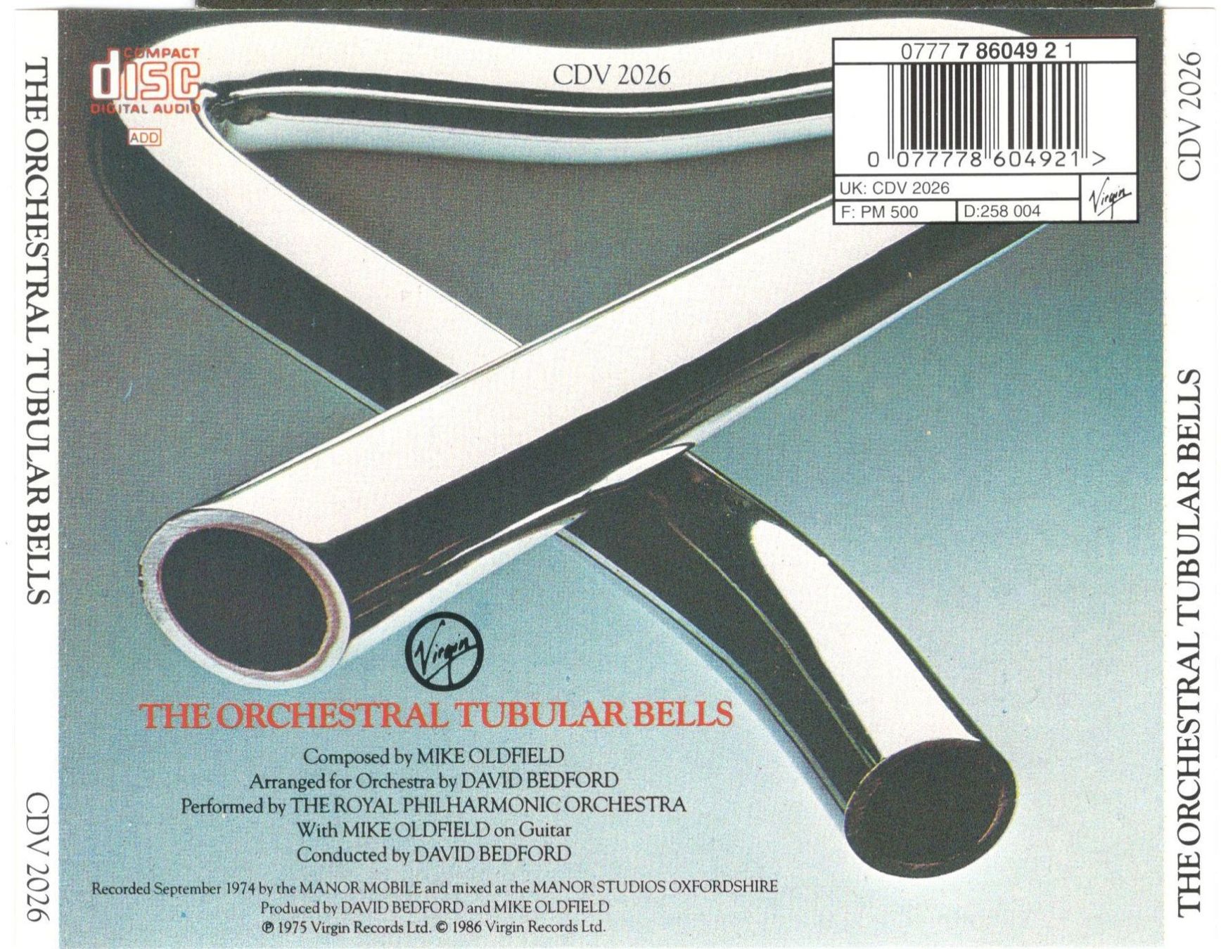 CDs: The Orchestral Tubular Bells – Gebraucht aus St. Margarethen TG von ursk10 1