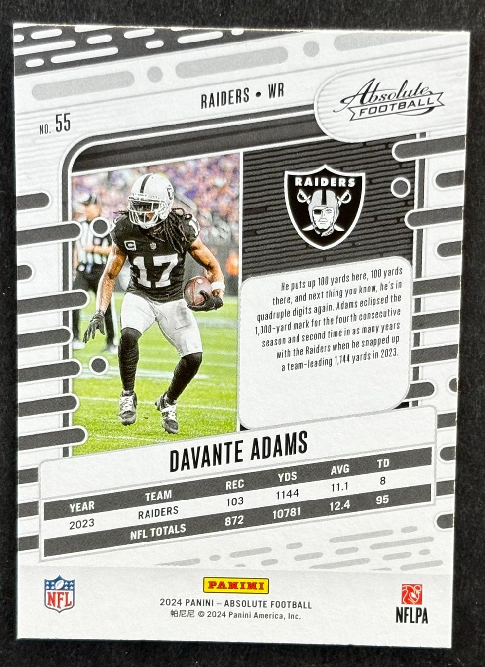 Panini Carte collezionabili: NFL DAVANTE ADAMS – Usato da Ostermundigen venduto da Wyatt-Earp 1