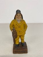 Vintage handgeschnitzte Holzfigur, Seemann