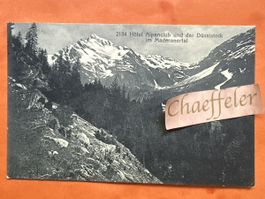 Ansichtskarte 1922  Hotel Alpenclub Düssistock Maderanertal
