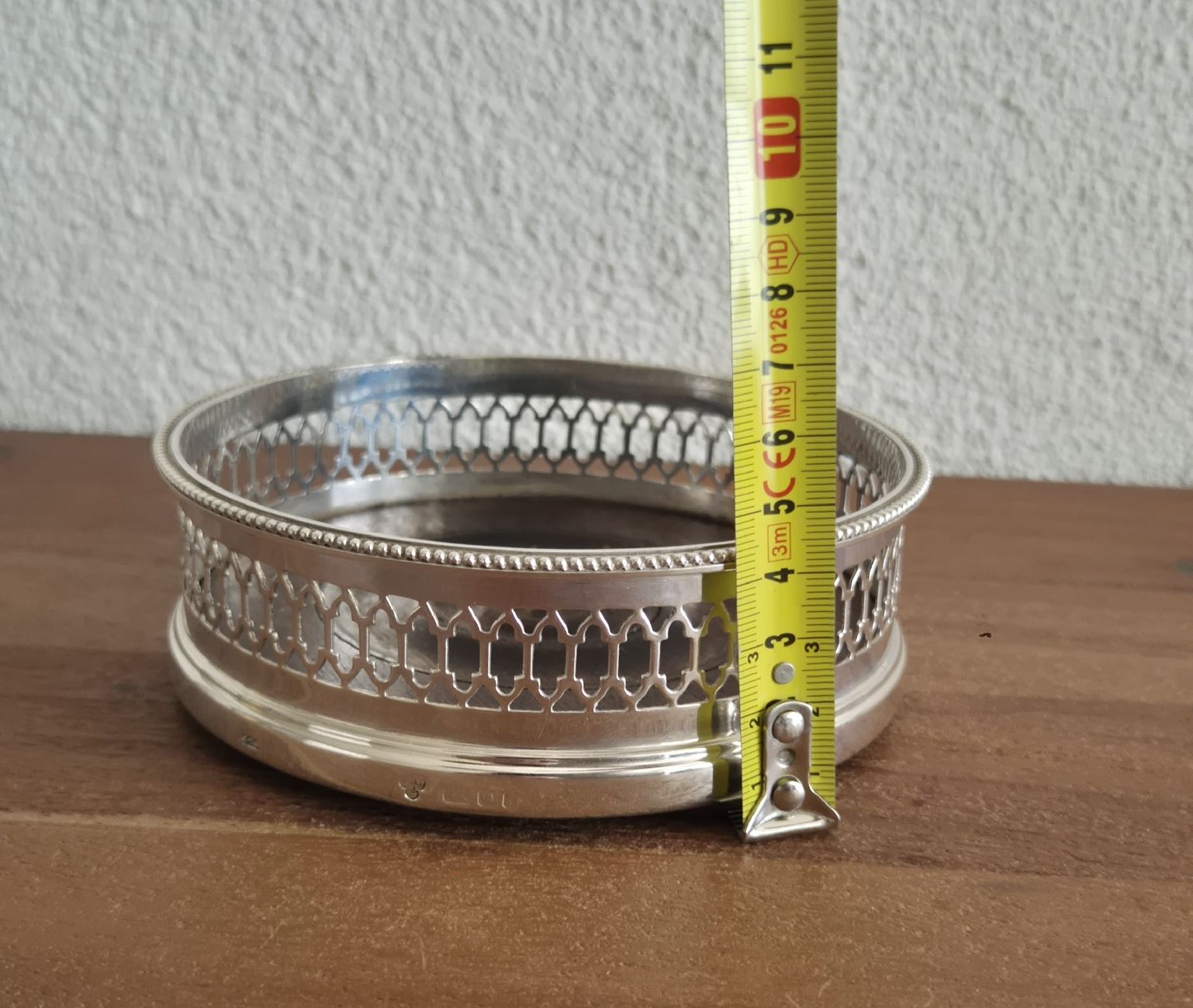 Coupes: Dekorativer Flaschenuntersetzer 925silber – D'occasion à Zürich par Dalema13 5