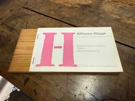 Alfonso Hüppi 1970 12 Postkarten zur Ausstellung