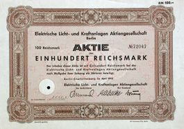 Elektrische Licht- und Kraftanlagen AG, Berlin - 1943