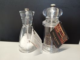 Salz- und Pfeffer-Mühle Set aus Acryl von Cole & Mason - NEU